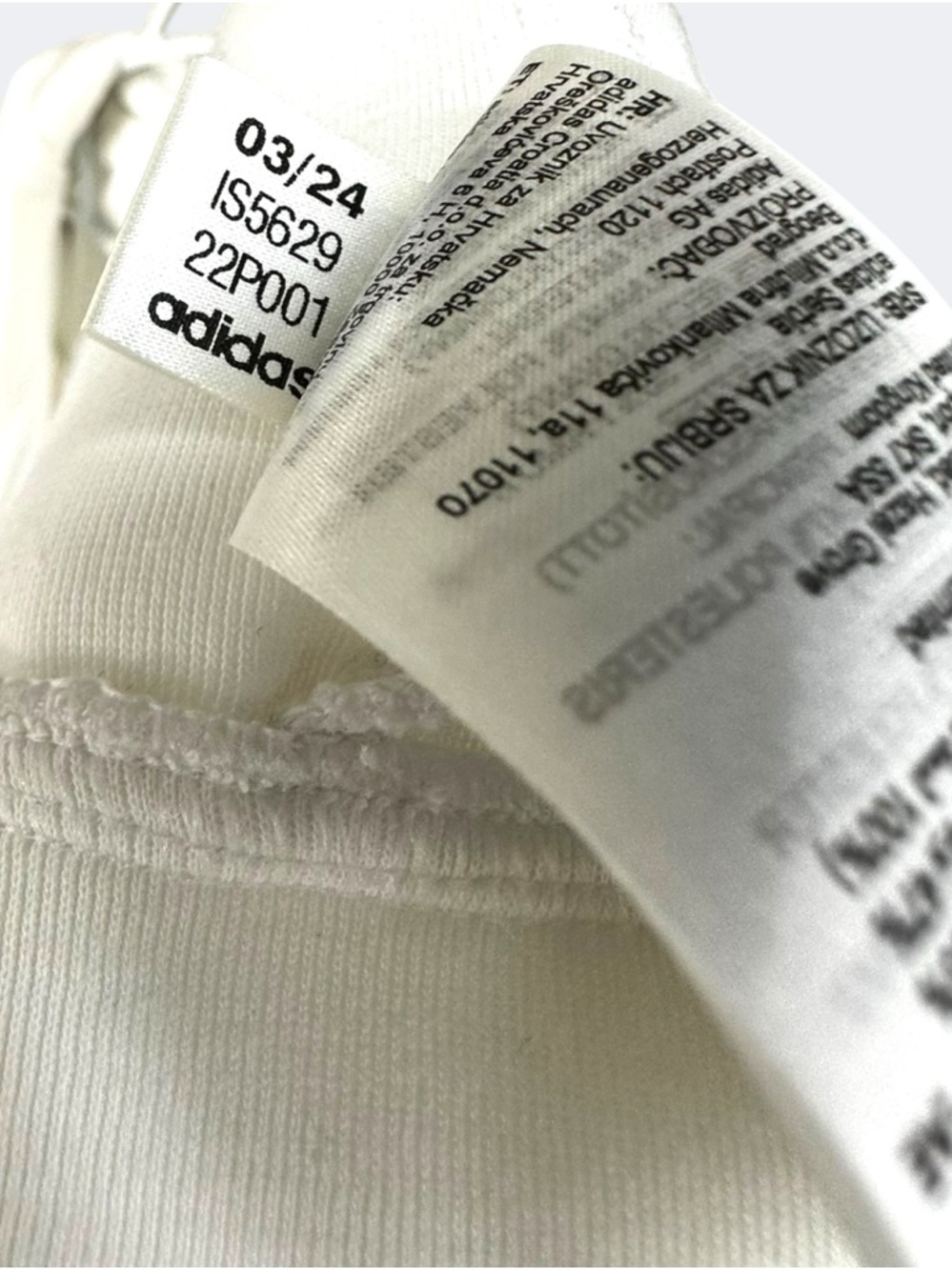 NWOT adidas x JAY3LLE Knit Golf Full Zip Hoodie White Purple Johan Lindeberg L - Picture 13 of 14